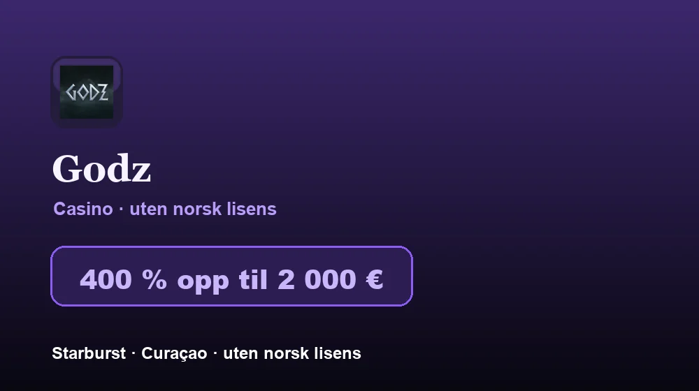 Screenshot von Godz Casino