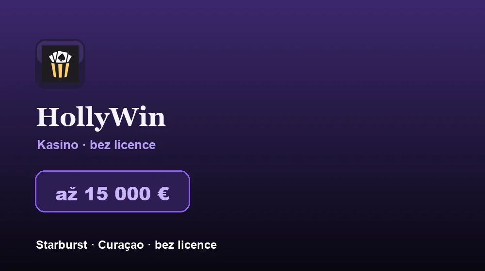 Screenshot von HollyWin Casino