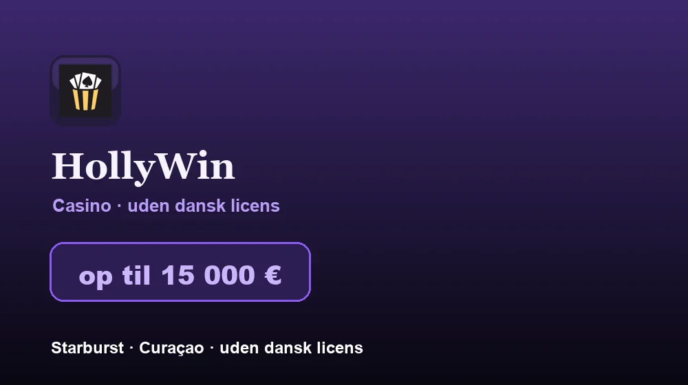Screenshot von HollyWin Casino