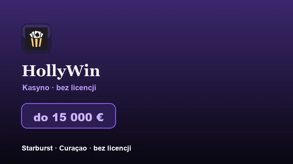 Screenshot von HollyWin Casino