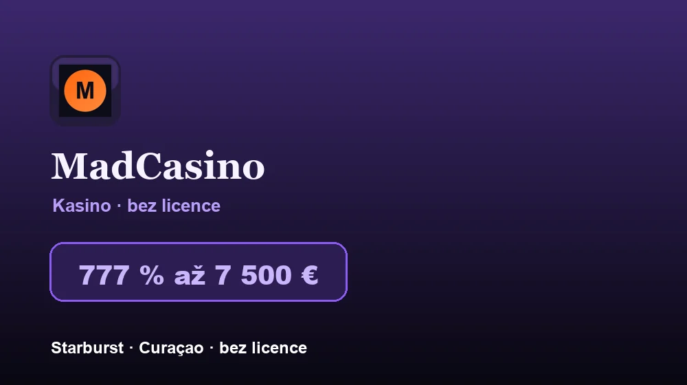 Screenshot von MadCasino Casino