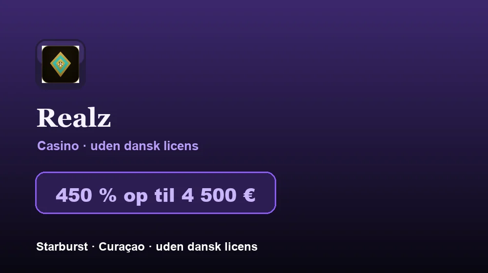 Skærmbillede af Realz Casino