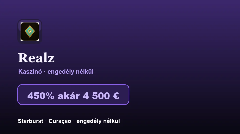 Képernyőkép a Realz Casinóról