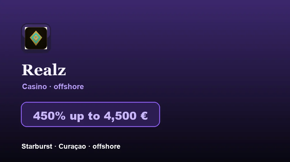 Screenshot of Realz Casino