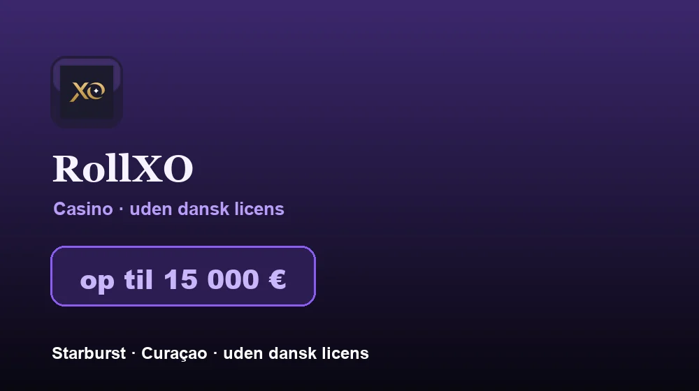 Screenshot von RollXO Casino