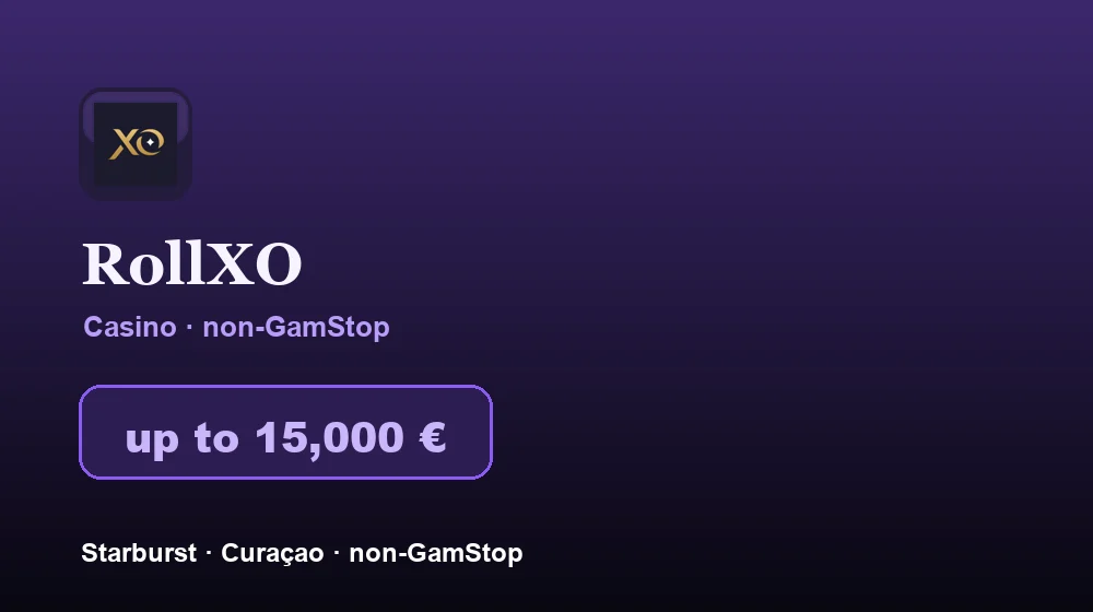 Screenshot von RollXO Casino
