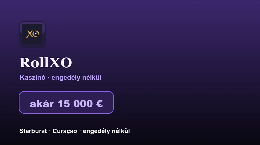 Screenshot von RollXO Casino