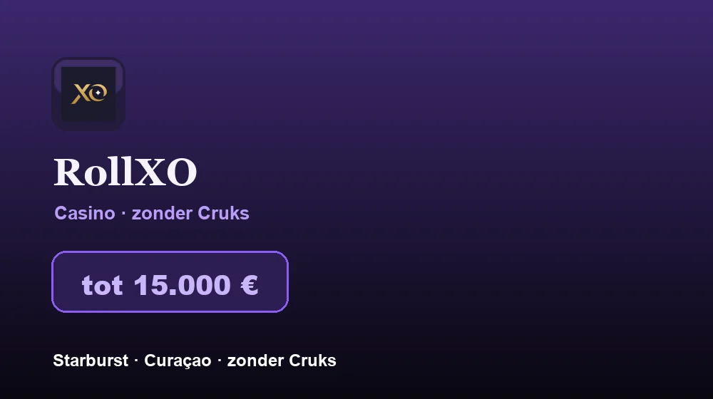 Screenshot von RollXO Casino