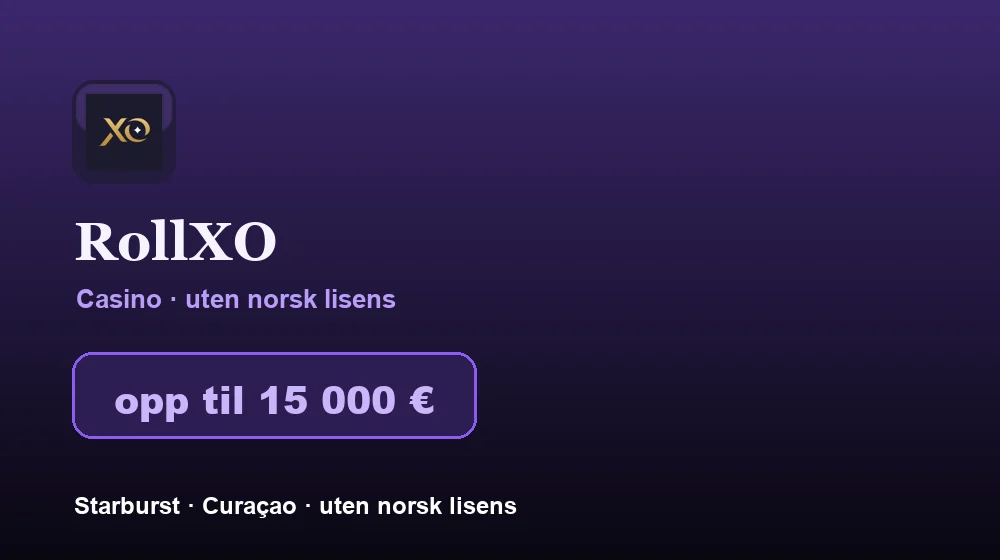 Screenshot von RollXO Casino