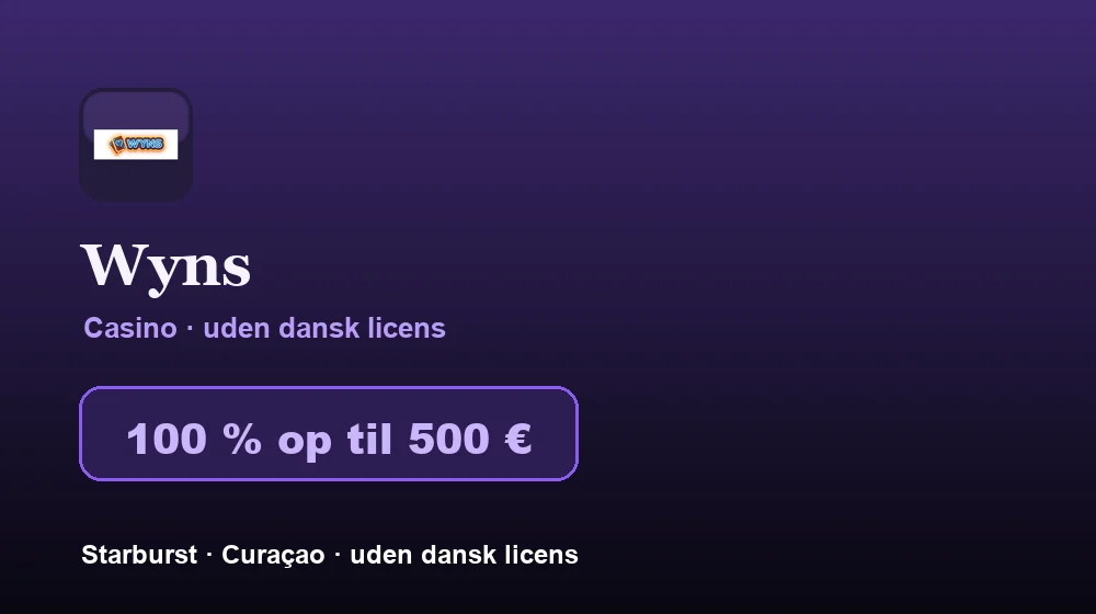 Screenshot von Wyns Casino