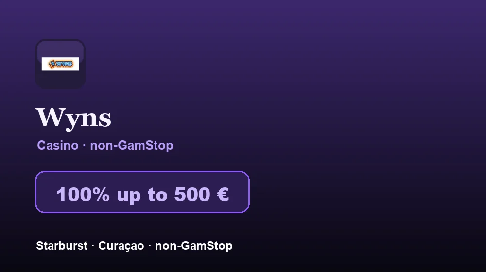 Screenshot von Wyns Casino