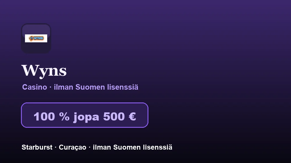 Screenshot von Wyns Casino
