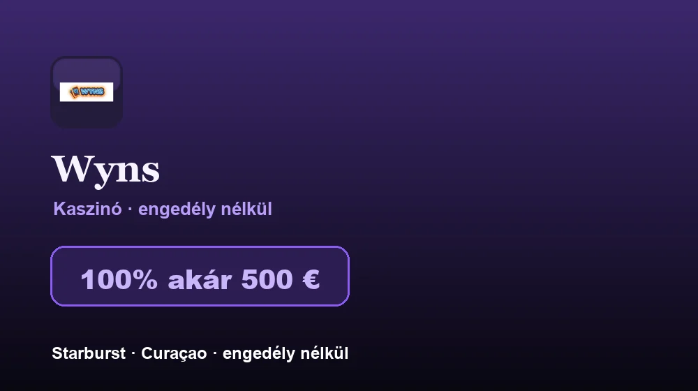 Screenshot von Wyns Casino