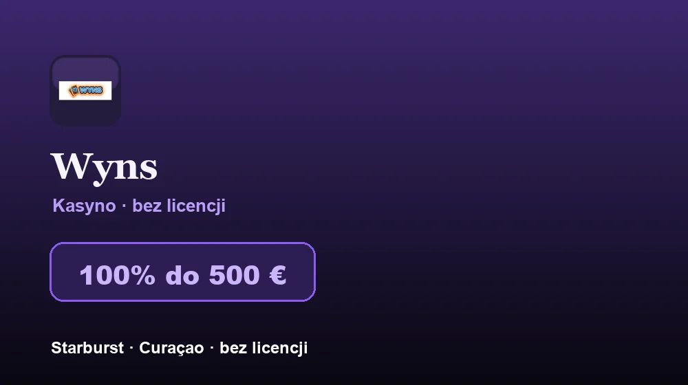 Screenshot von Wyns Casino