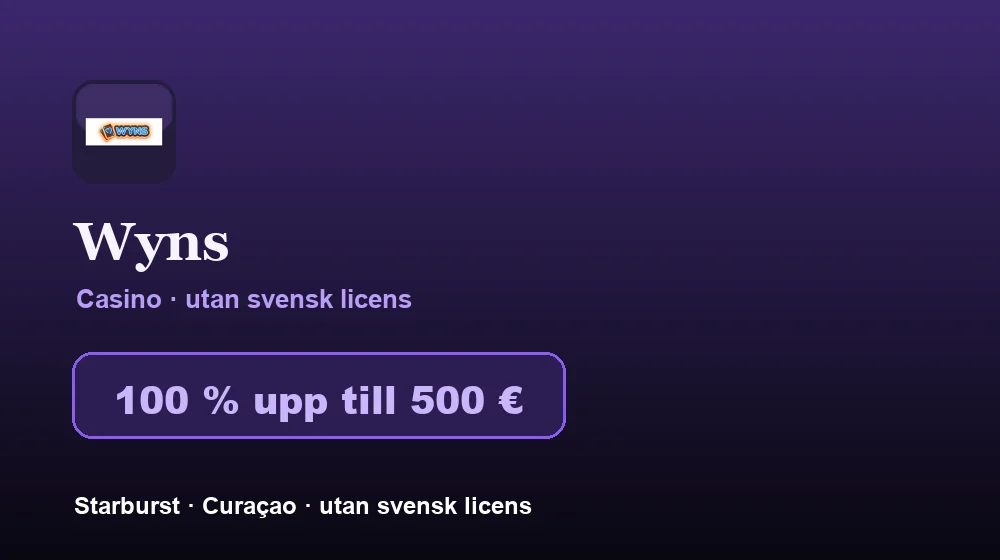 Screenshot von Wyns Casino